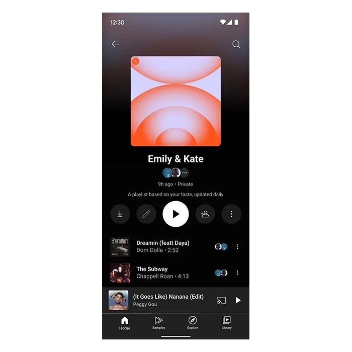 Playlista w YouTube Music