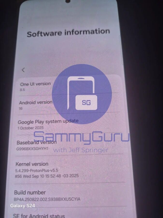 interfejs One UI 8.5 zrodlo SammyGuru
