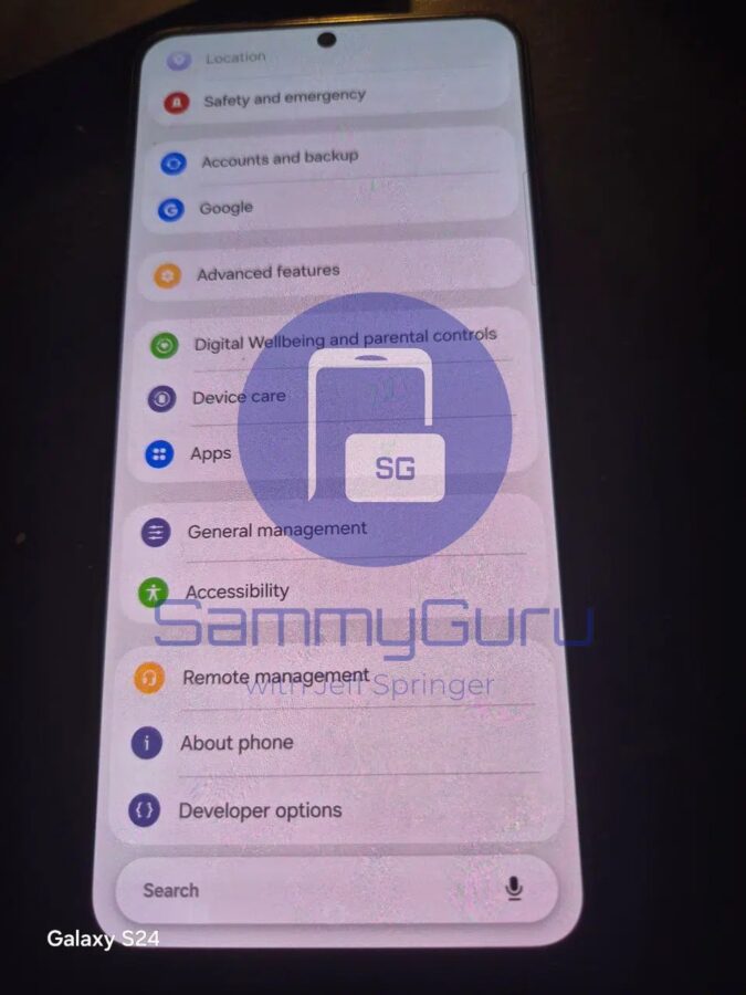 interfejs One UI 8.5 zrodlo SammyGuru