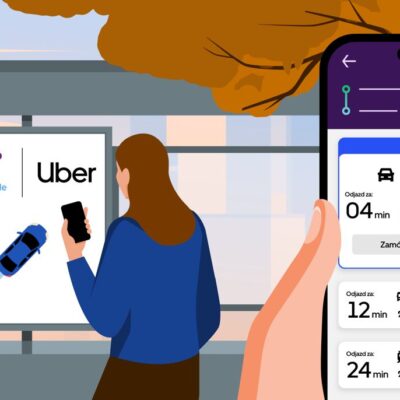 Uber jako alternatywa dla komunikacji miejskiej w Jakdojade.pl