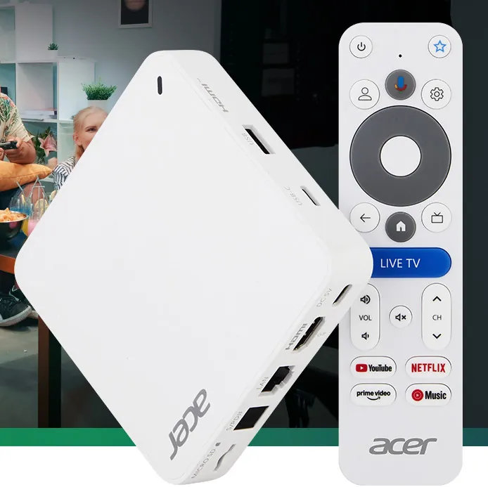 acer 4k uhd tv box rywal xiaomi i google