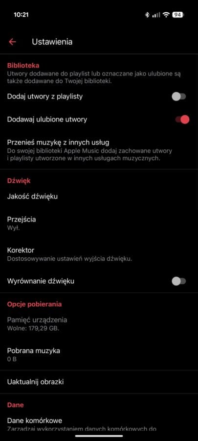 Apple Music przenoszenie muzyki z innej usługi