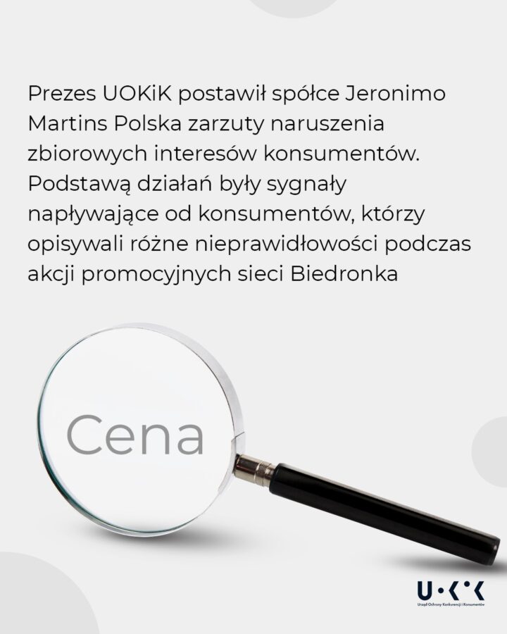 biedronka uokik zarzuty