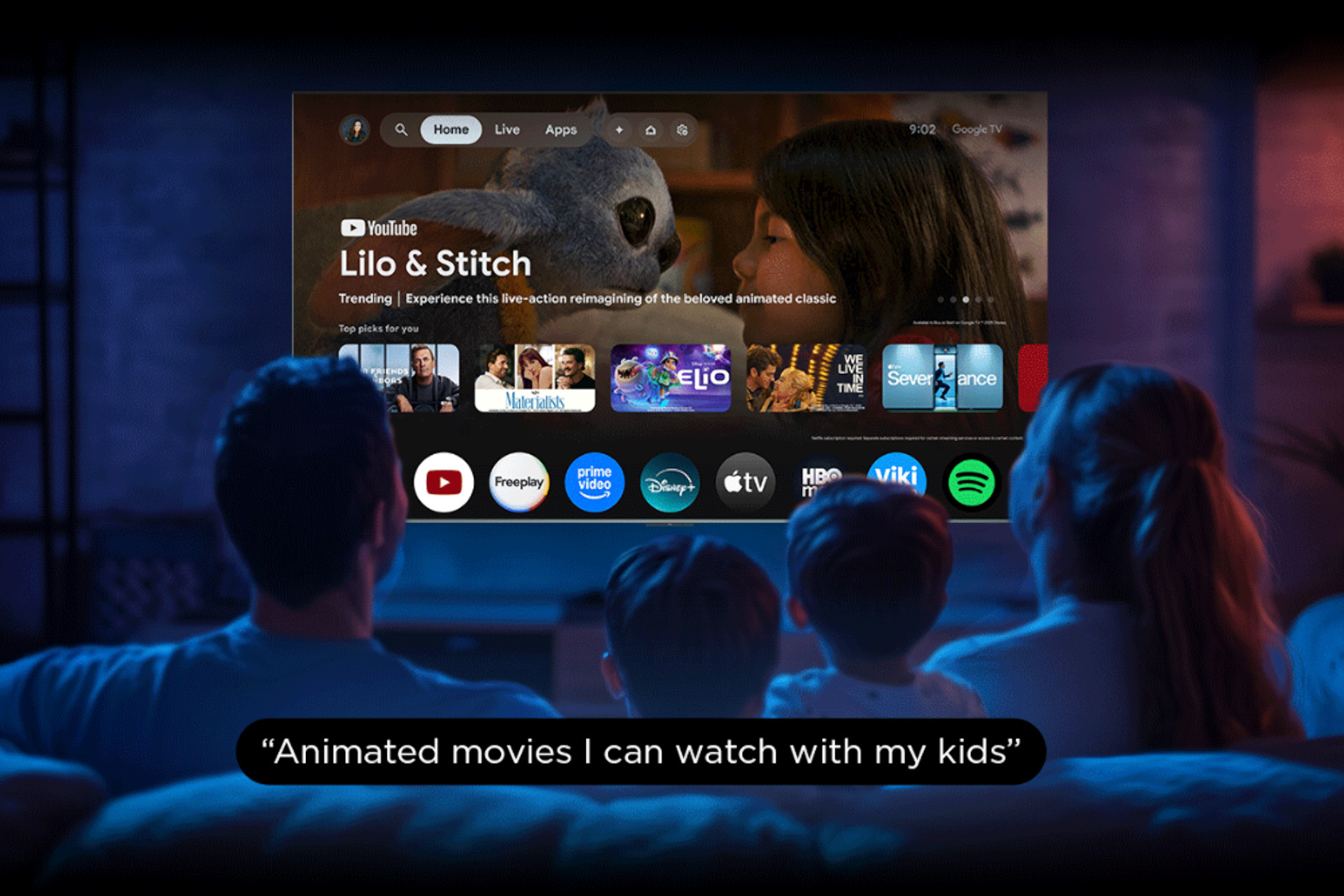 Gemini na Google TV