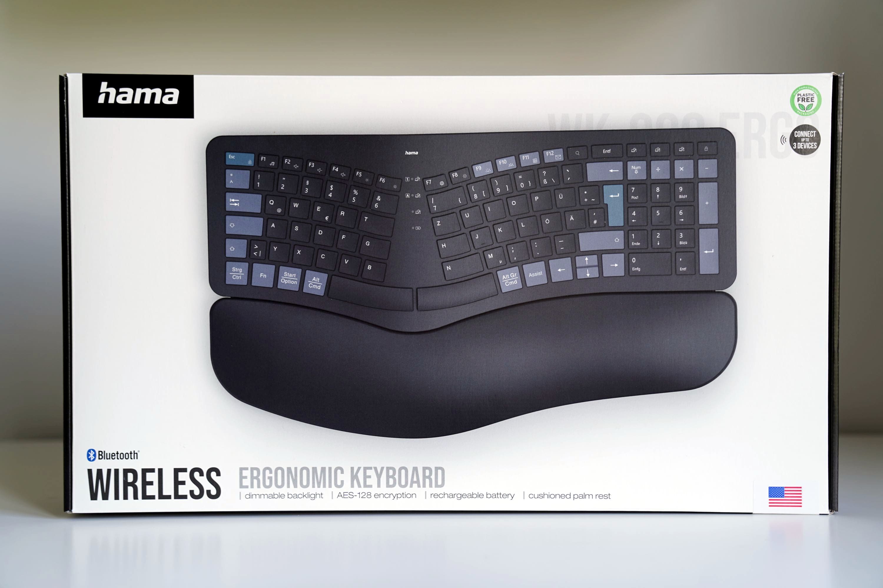 Klawiatura Hama WK-900 Ergo