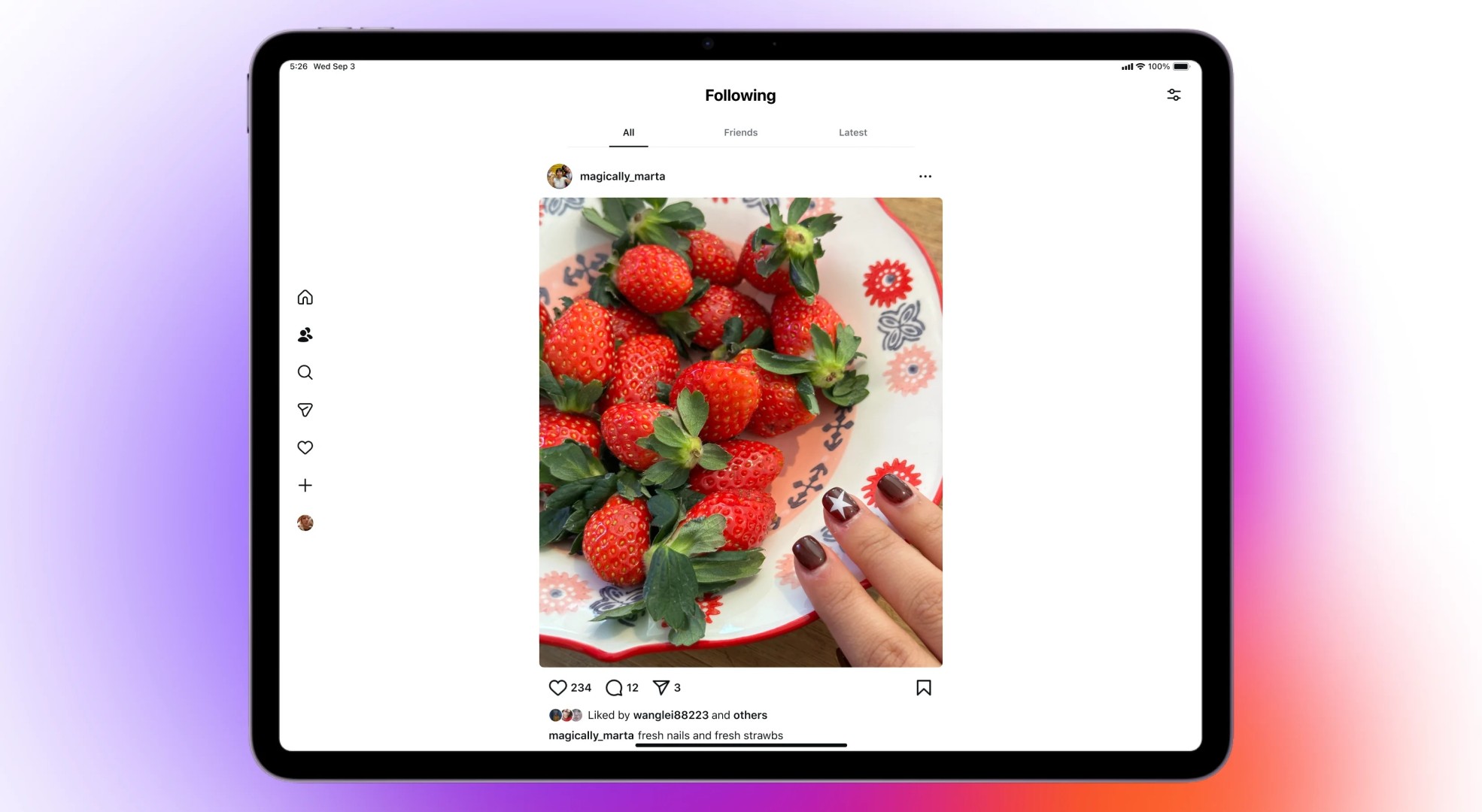 Aplikacja Instagram na iPady