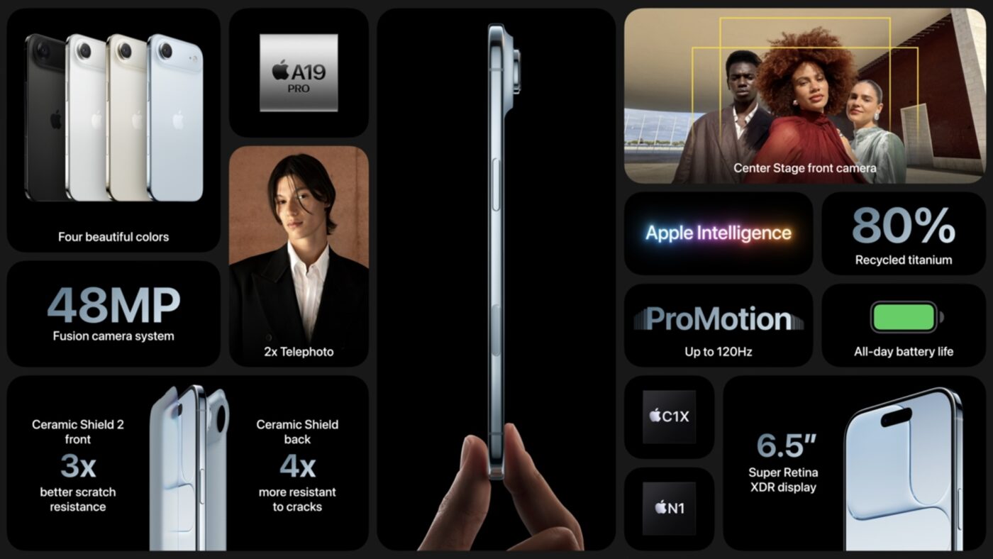 smartfon apple iphone air amartphone
