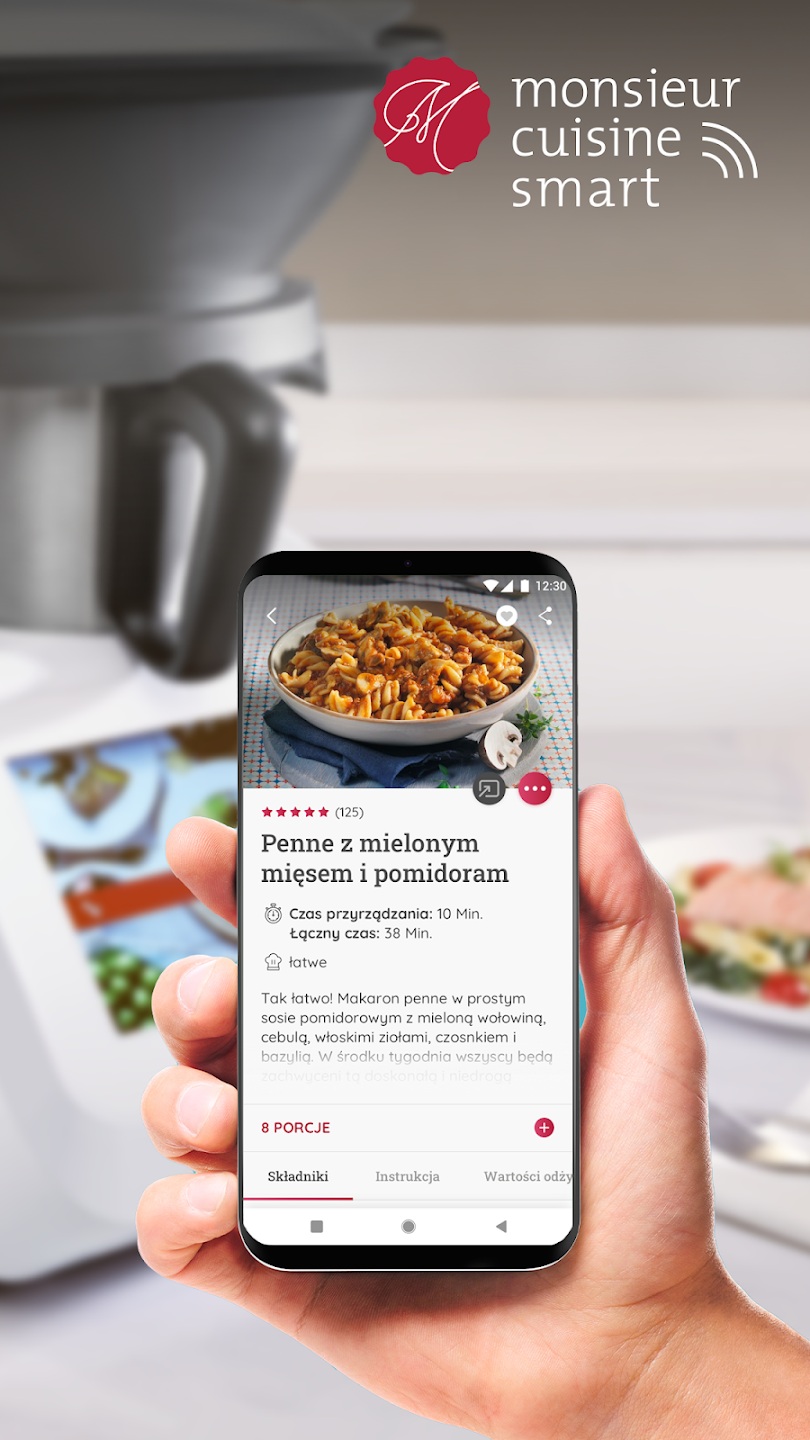 Aplikacja Monsieur Cuisine App