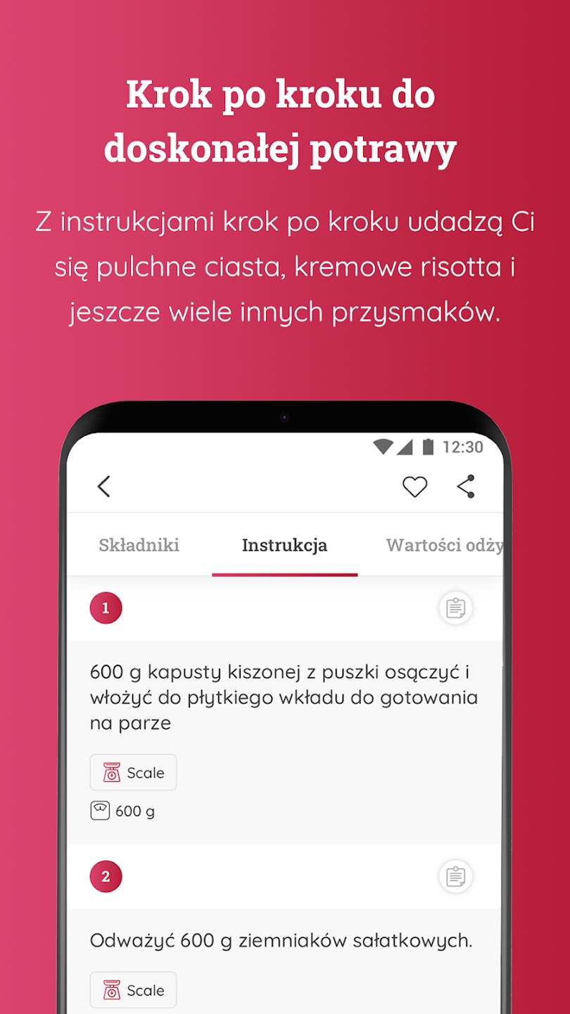 Aplikacja Monsieur Cuisine App
