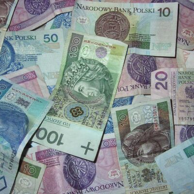 pieniądze money polski złoty pln