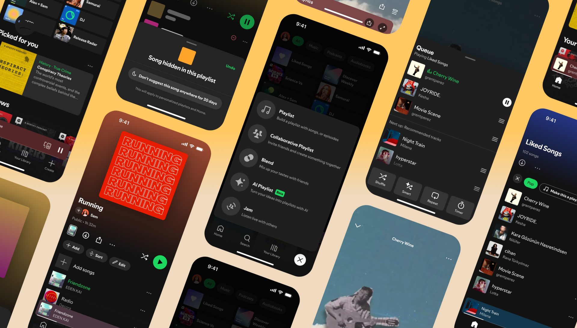 Spotify, aplikacja, smartfon