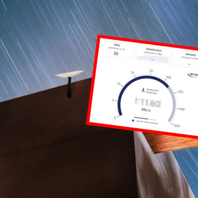 Starlink test prędkości