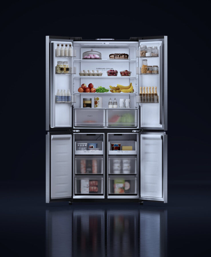 xiaomi mijia refrigerator cross door 502l