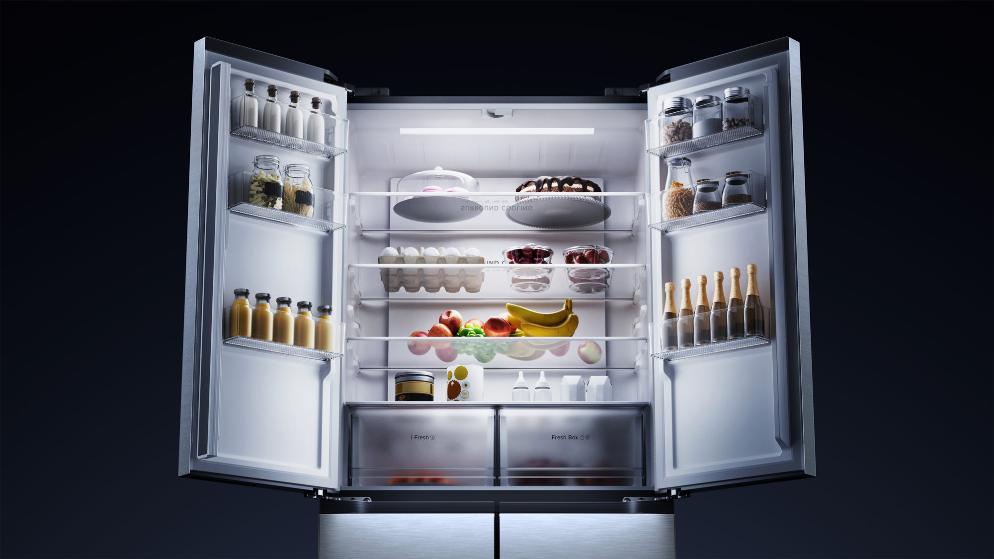 xiaomi mijia refrigerator cross door 502l