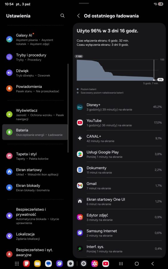 Samsung Galaxy Tab S11 Bateria