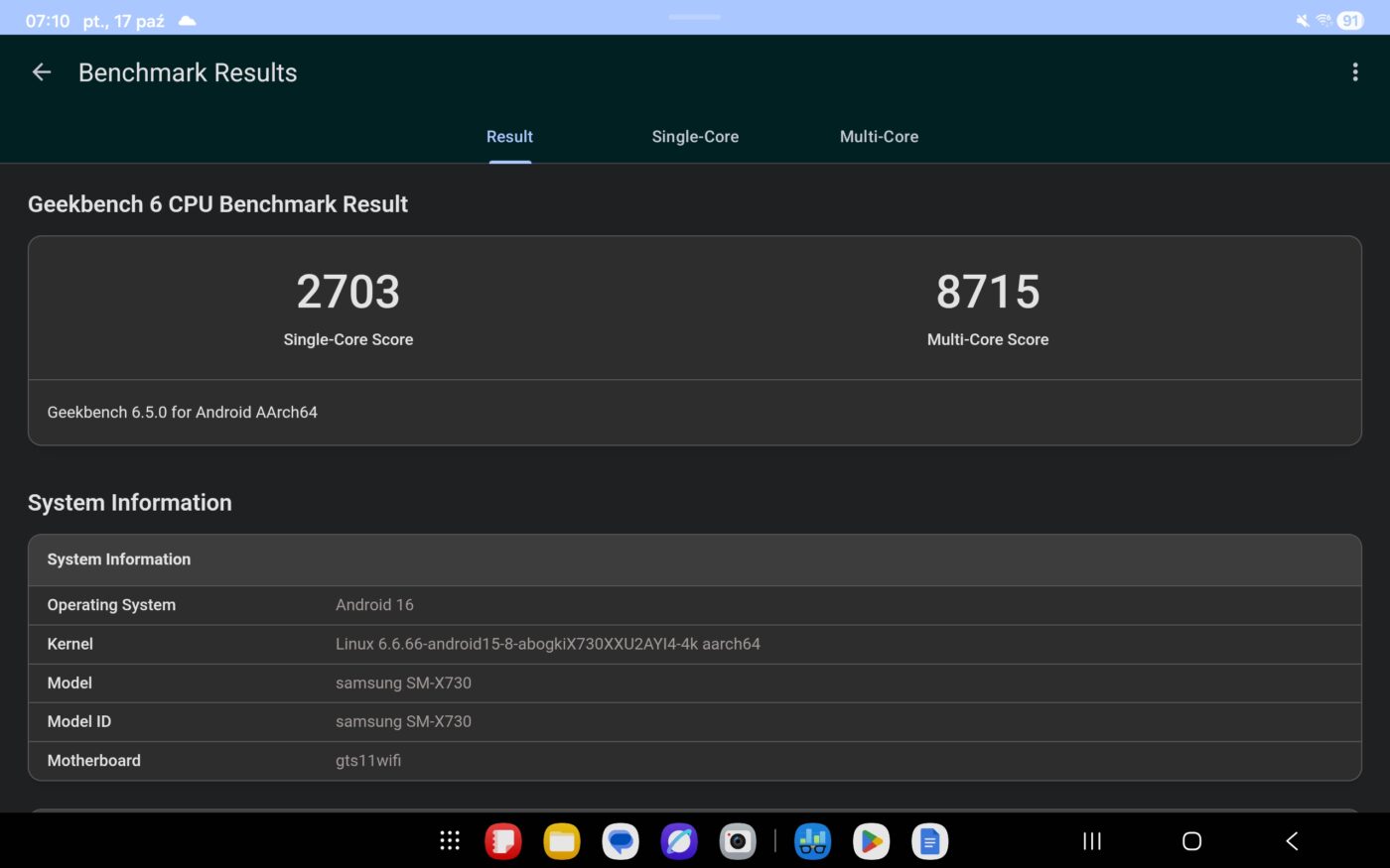 Samsung Galaxy Tab S11 Benchmarks (10)