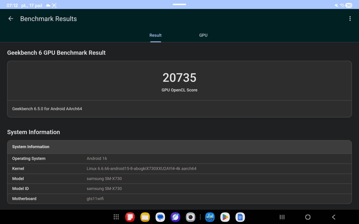 Samsung Galaxy Tab S11 Benchmarks (10)