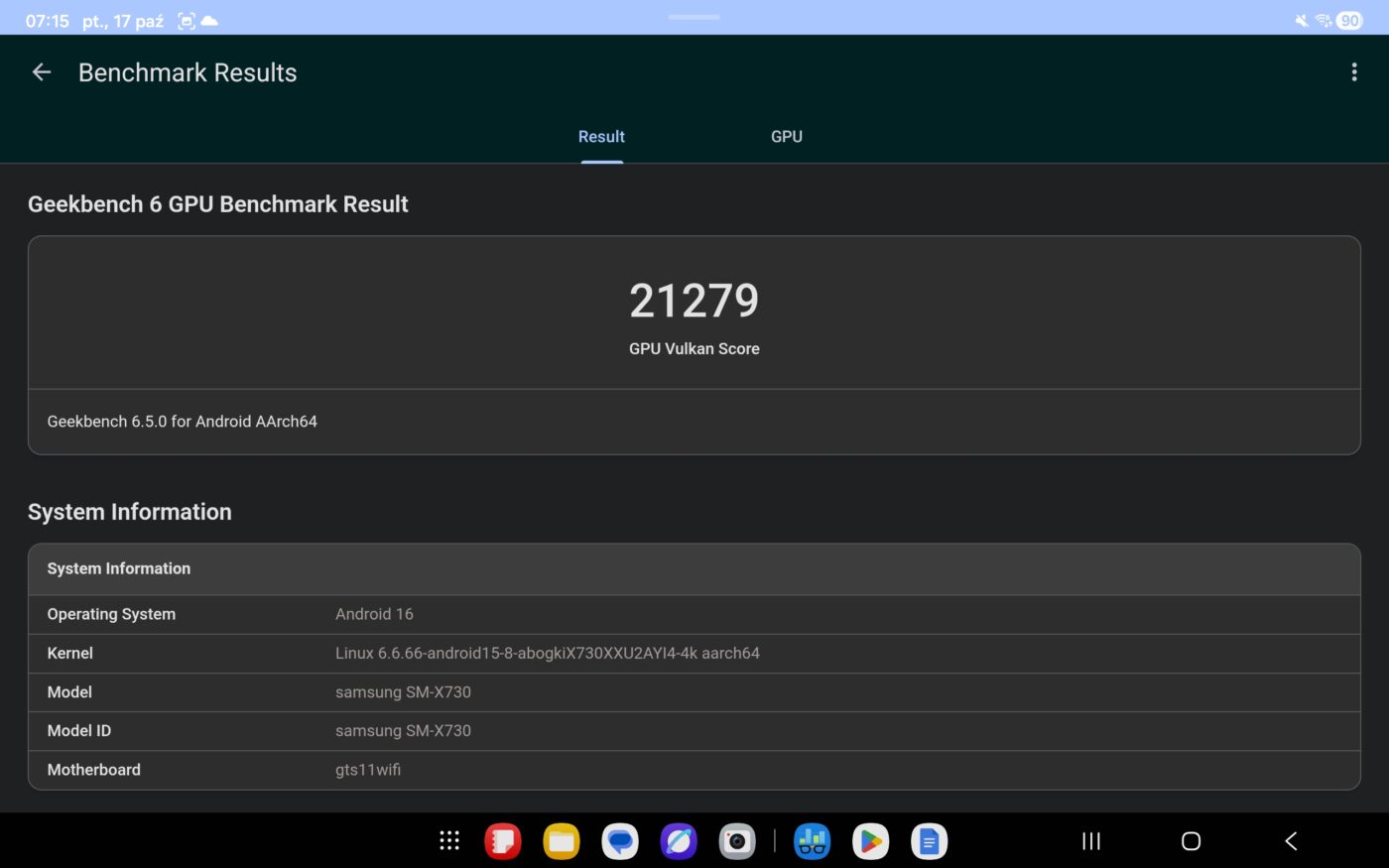 Samsung Galaxy Tab S11 Benchmarks (10)