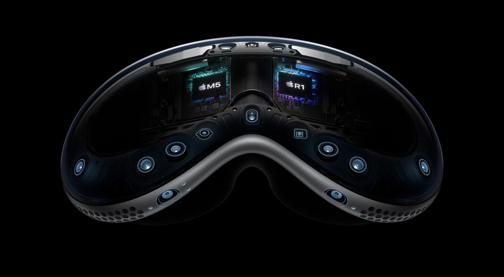 Apple Vision Pro z chipsetem M5, nowa odsłona gogli, komputer przestrzenny AR/VR