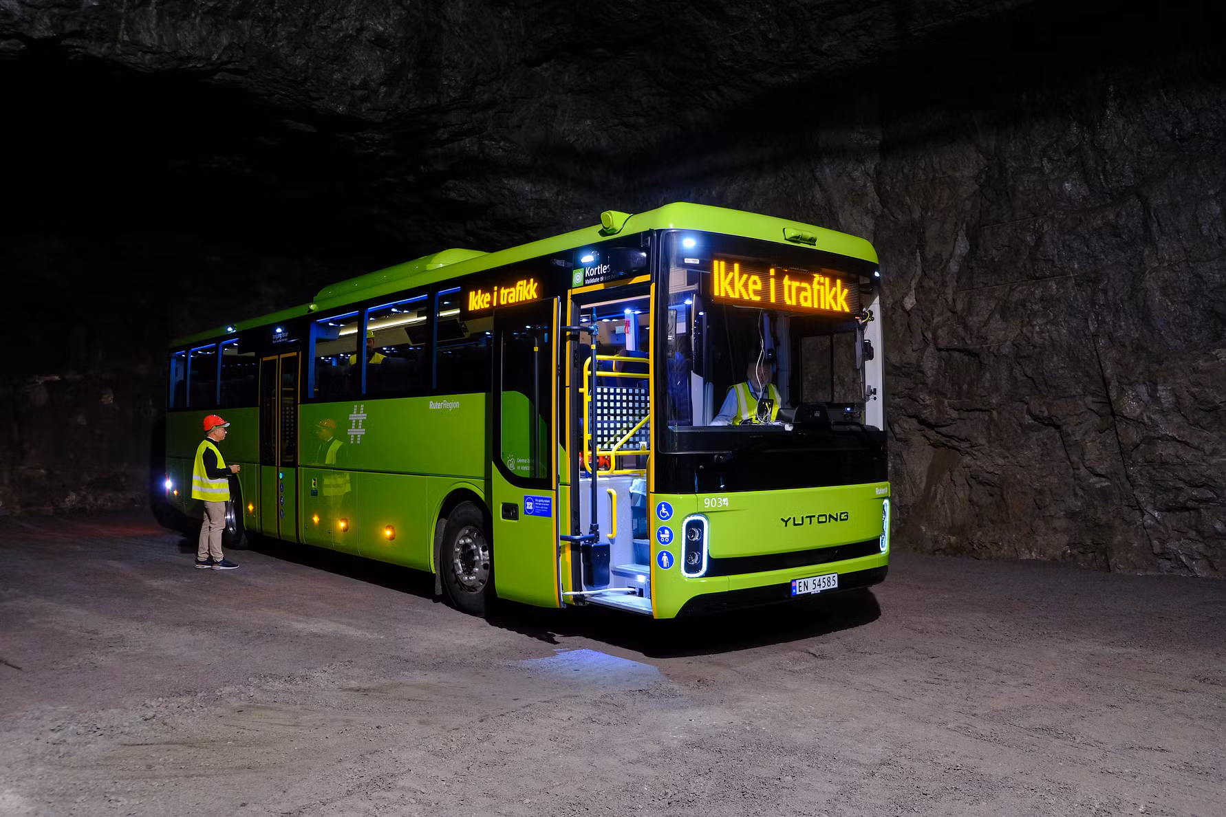 Chiński autobus Yutong Ruter