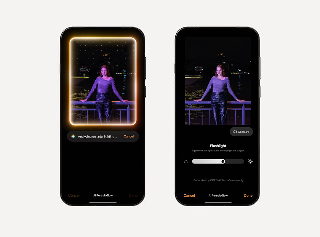 ColorOS 16 AI Portrait Glow
