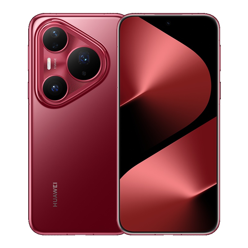 czerwony smartfon huawei pura 80 pro smartphone red