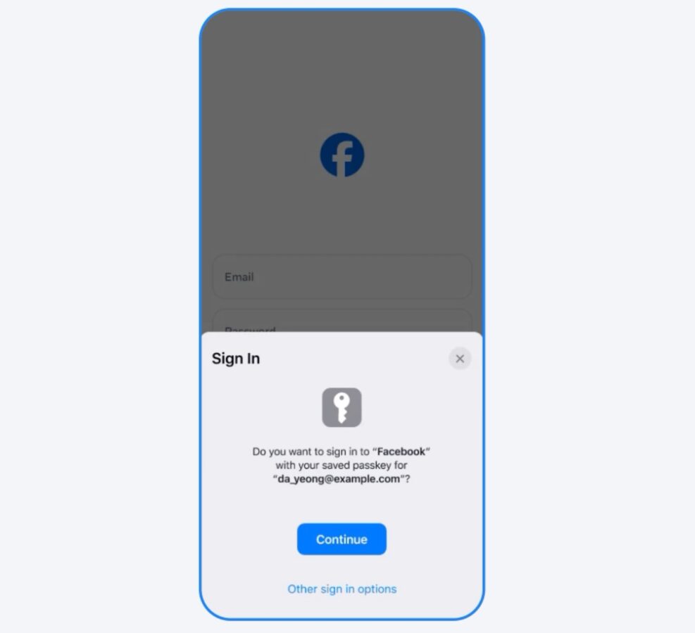 Facebook klucz dostępu