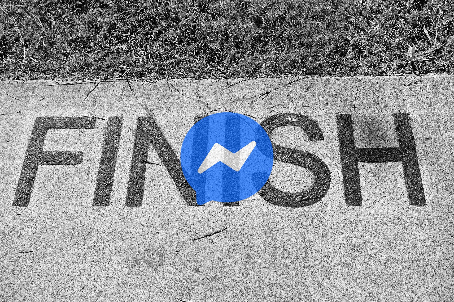 Facebook, Messenger, logo, koniec
