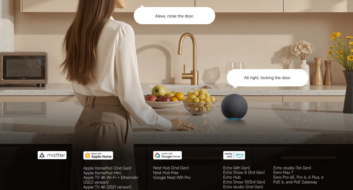 Inteligentny zamek Xiaomi Self-Install Smart Lock
