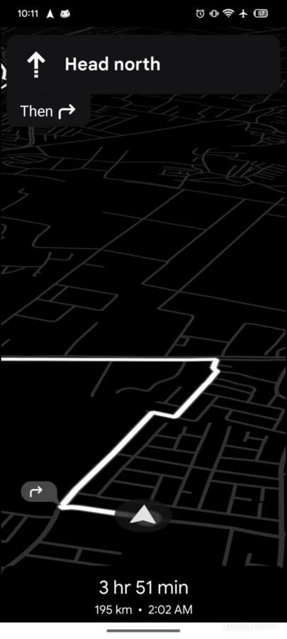 Mapy Google tryb oszczędzania energii