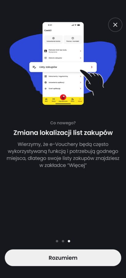 aplikacja biedronka nowa zakładka oferty na ekranie głównym źródło tabletowo.pl