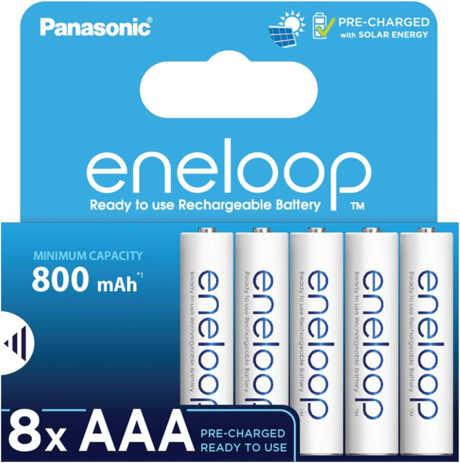 Panasonic Eneloop 8 x AAA
