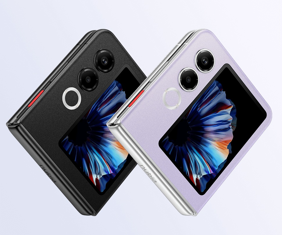 składany smartfon zte nubia flip 2 foldable smartphone