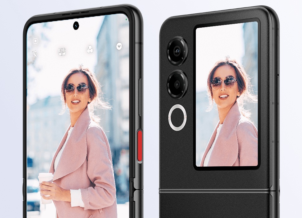 składany smartfon zte nubia flip 2 foldable smartphone