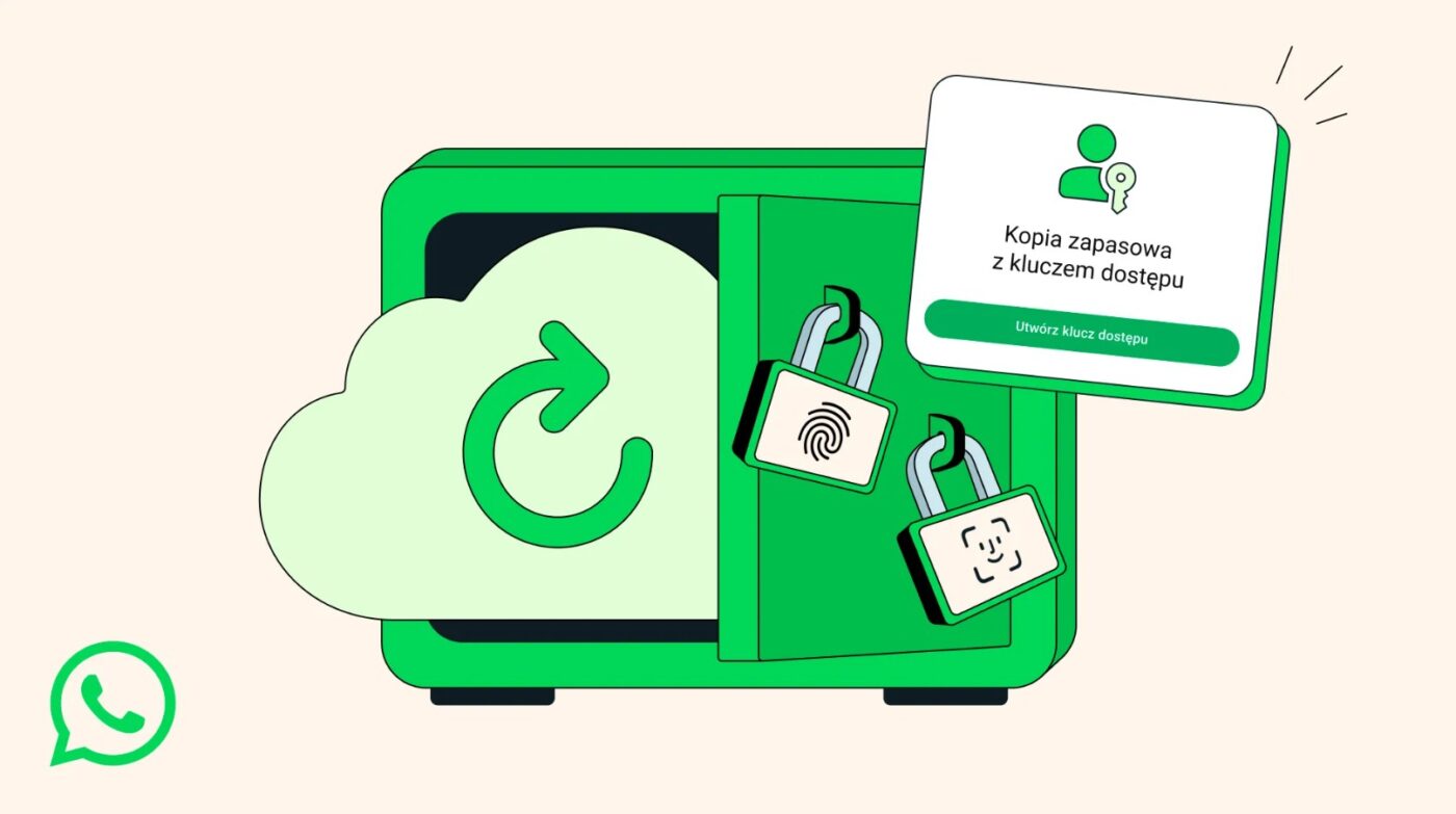 Szyfrowanie kopii zapasowej czatu w WhatsAppie