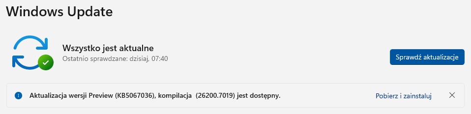 aktualizacja kb5067036 dla systemu windows 11 źródło tabletowo.pl