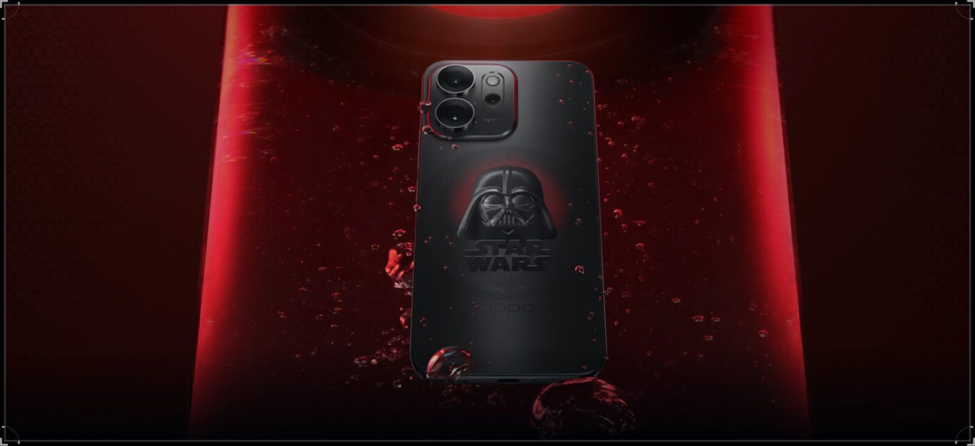 Oppo Reno 14 F Dark Side Limited Edition