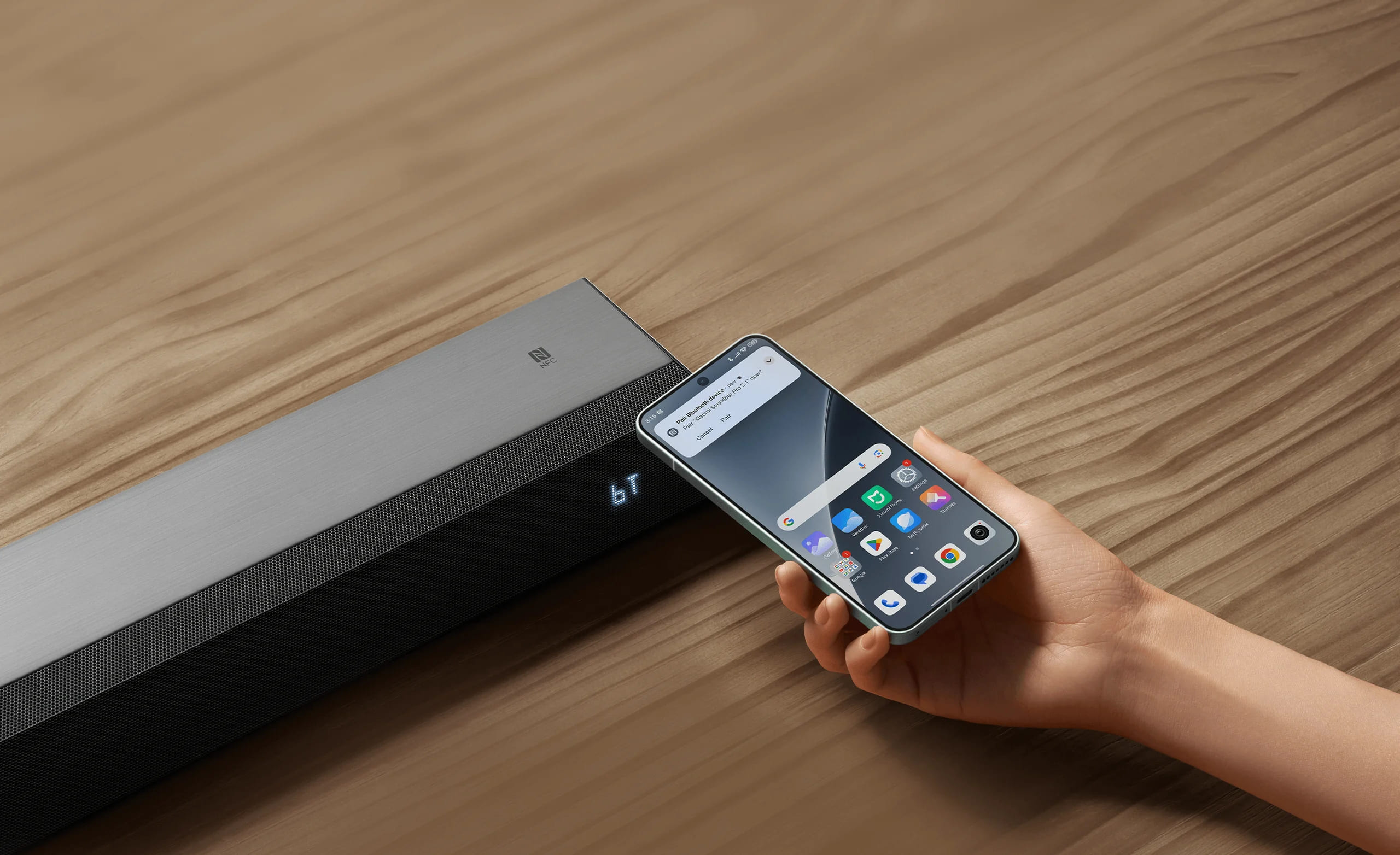 Xiaomi Soundbar Pro 2.1 ch łączenie NFC