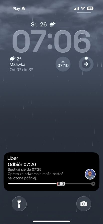 aktualizacje z aplikacji z aktualizowanymi na bieżąco informacjami z aplikacji