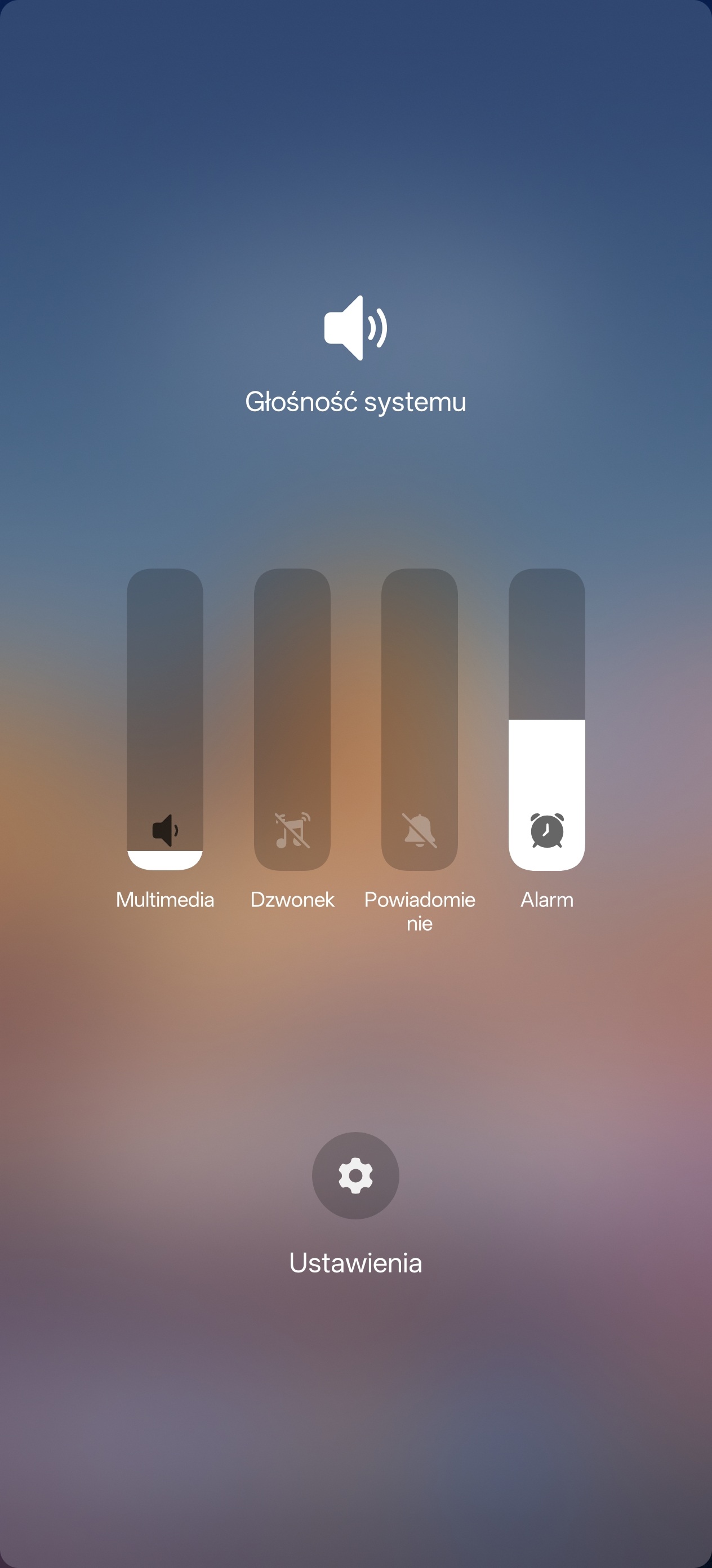 zmiana głośności w smartfonie z Androidem screen grzegorz dąbek tabletowo.pl