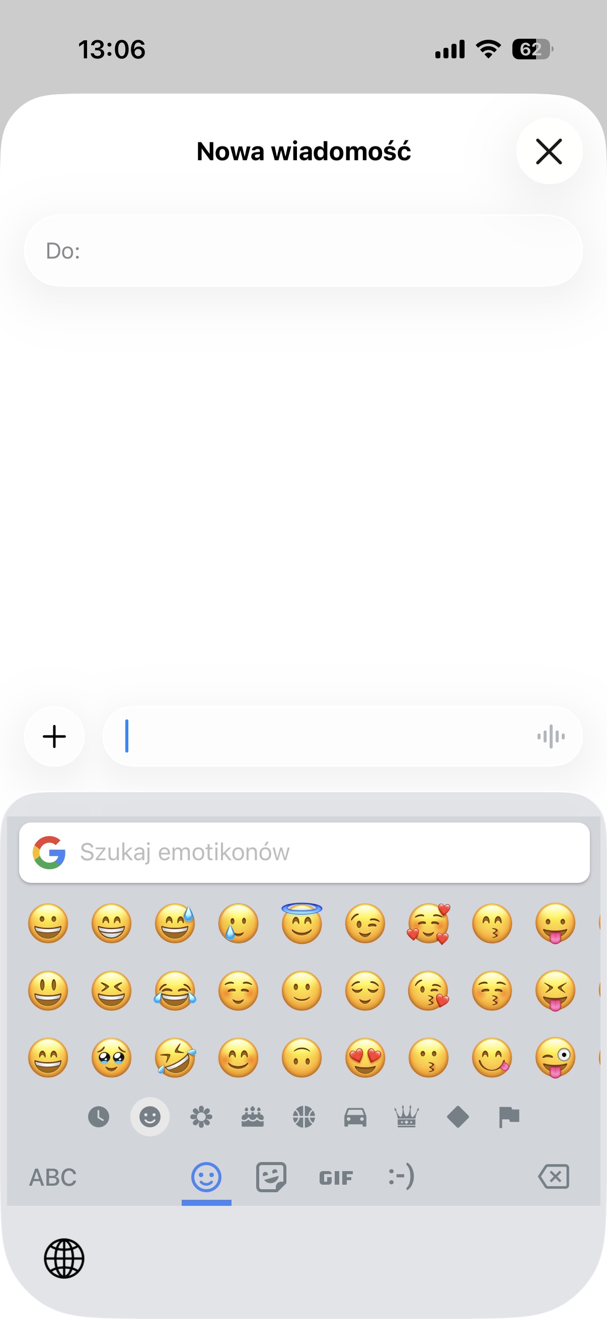 emoji na ios screen grzegorz dąbek tabletowo.pl