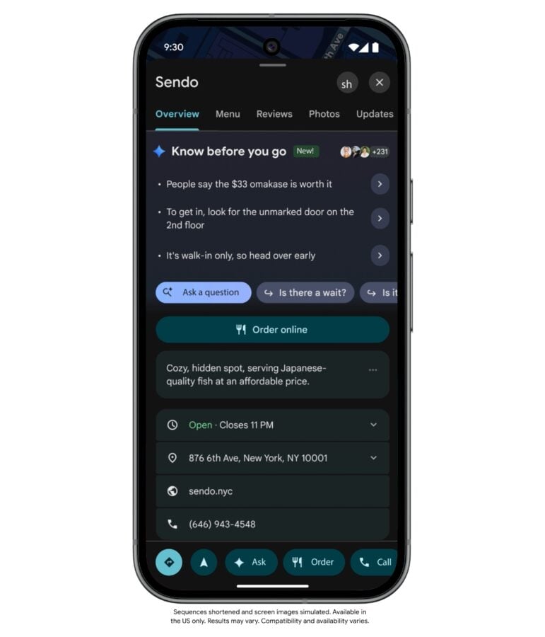 Google Maps nowe funkcje na Święta 2025