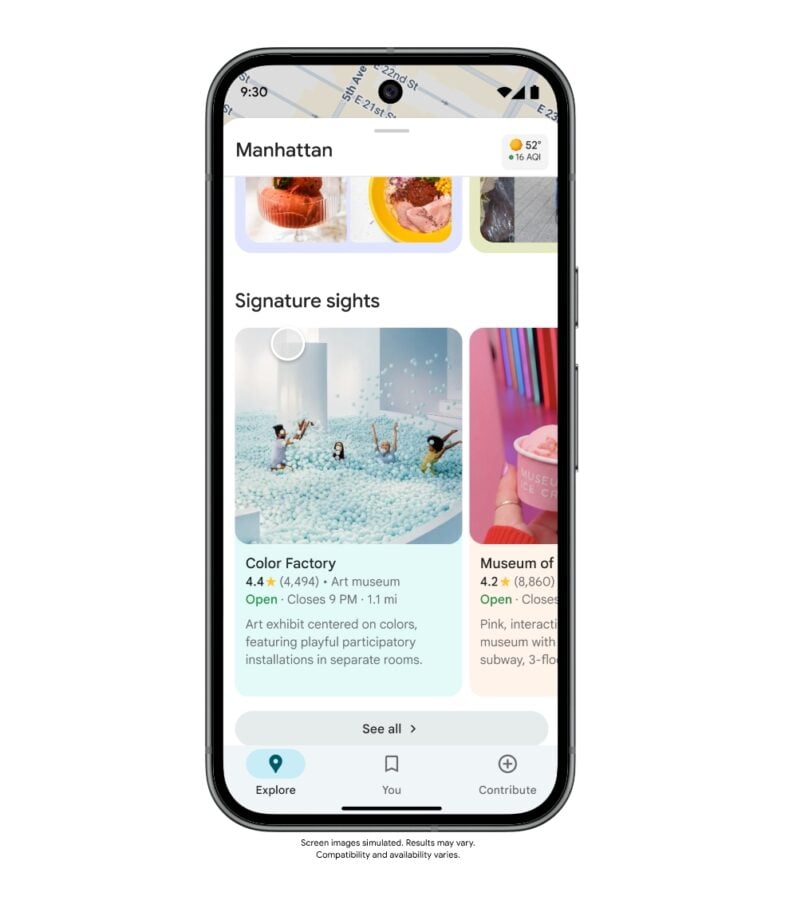 Google Maps nowe funkcje na Święta 2025