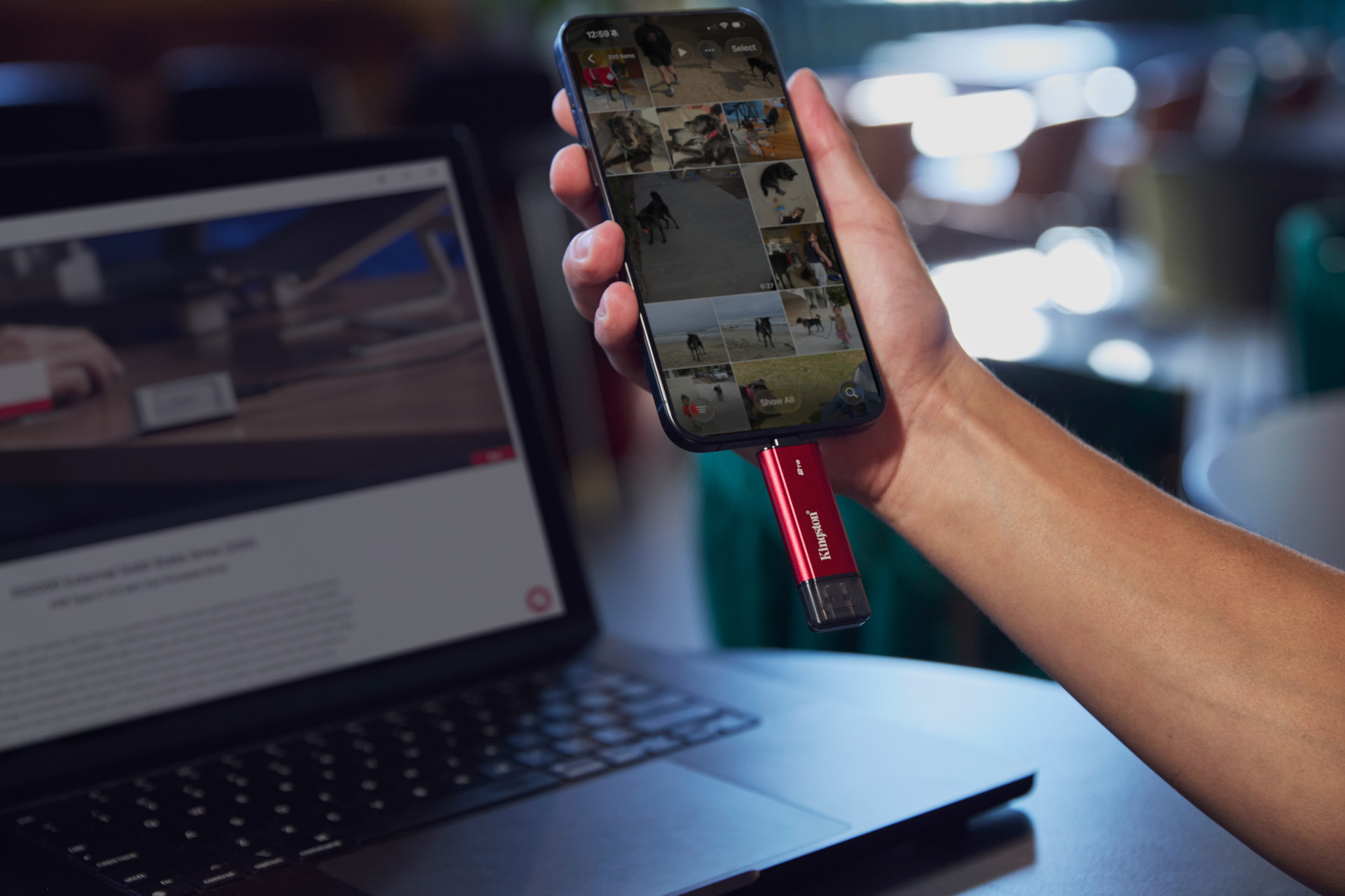 Kingston Dual Portable SSD