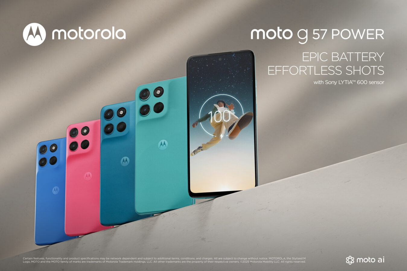 smartfony Motorola Moto G57 Power