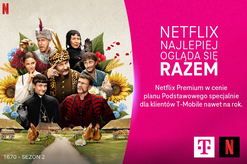 Netflix Premium za połowę ceny w T-Mobile Magenta Moments