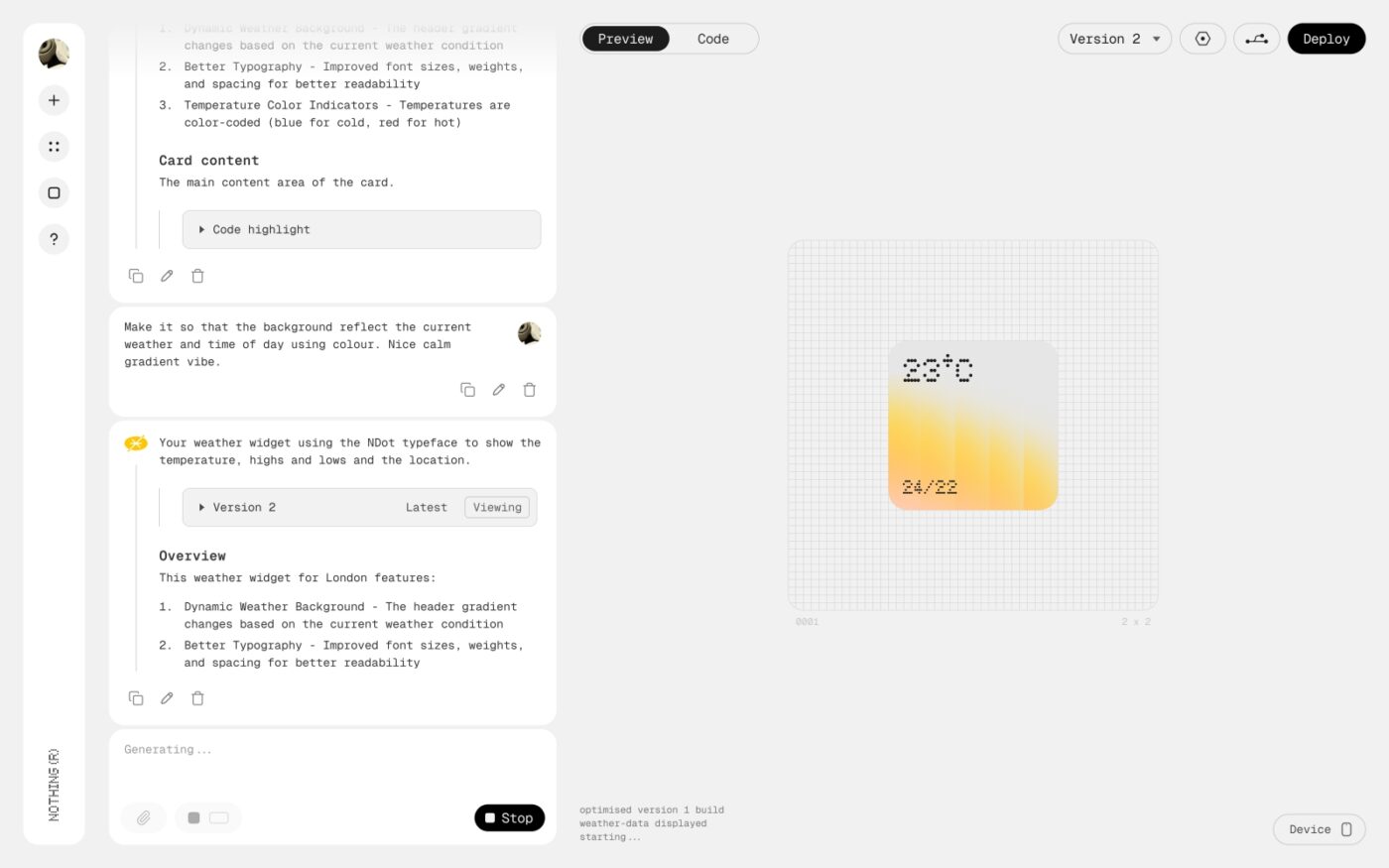 Nothing OS 4.0 aktualizacja Android 16