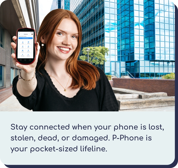 P-Phone zapasowy smartfon