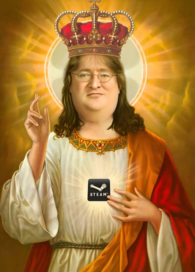 steam gabe newell