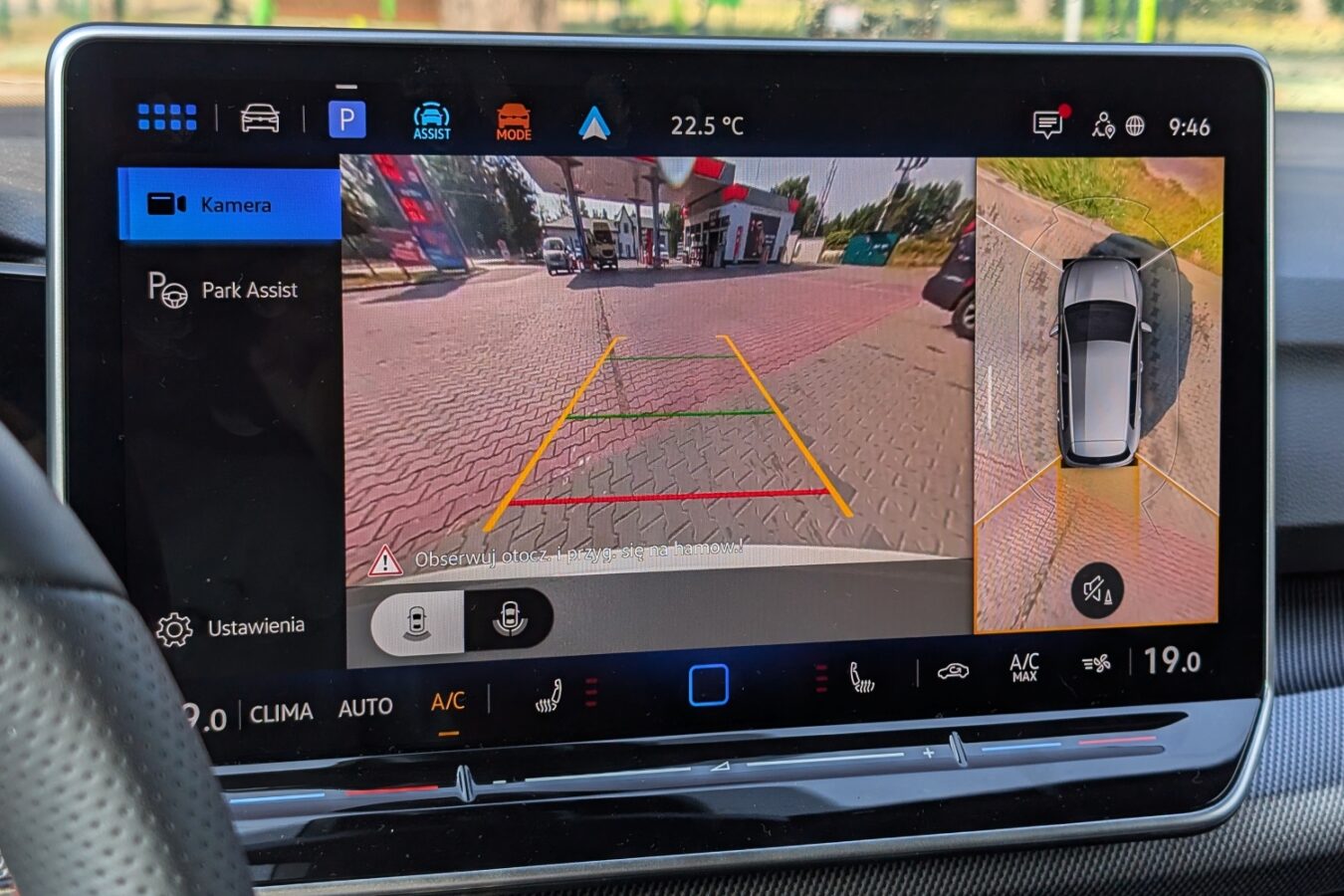 Volkswagen Golf GTI kamery